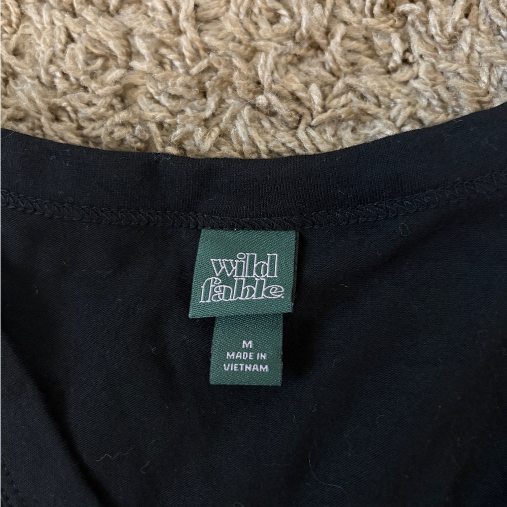 BUNDLE OF 2 Wild Fable black and grey crop tops #croptops - Picture 3 of 5